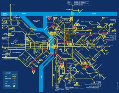 Схема городского транспорта
